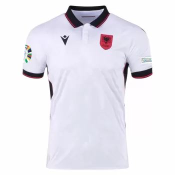 Euro 2024 Albania Mens Away Jersey White National Kit