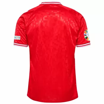 Euro 2024 Denmark Mens Home Soccer Jersey National Kit Euro 2024 Denmark Mens Home Soccer Jersey National Kit