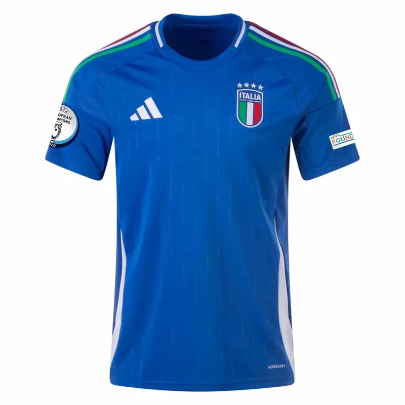 Euro 2024 Italy Mens Home Soccer Jersey National Kit