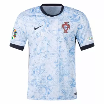 Euro 2024 Portugal Mens Away Soccer Jersey National Kit