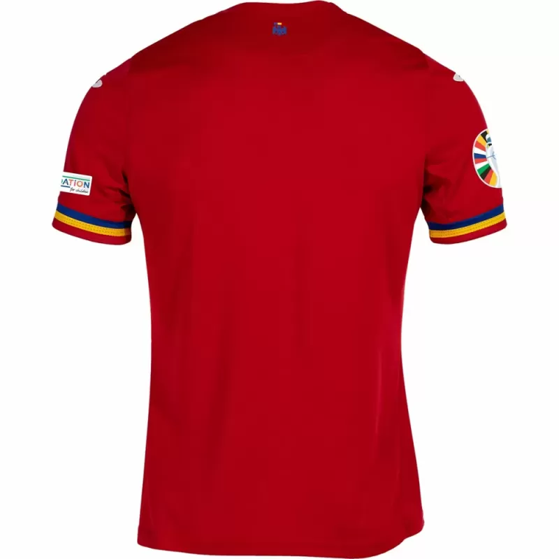 Euro 2024 Romania Mens Away Soccer Jersey National Kit