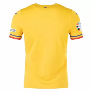 Euro 2024 Romania Mens Home Soccer Jersey National Kit