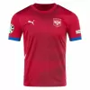 Euro 2024 Serbia Mens Home Soccer Jersey National Kit