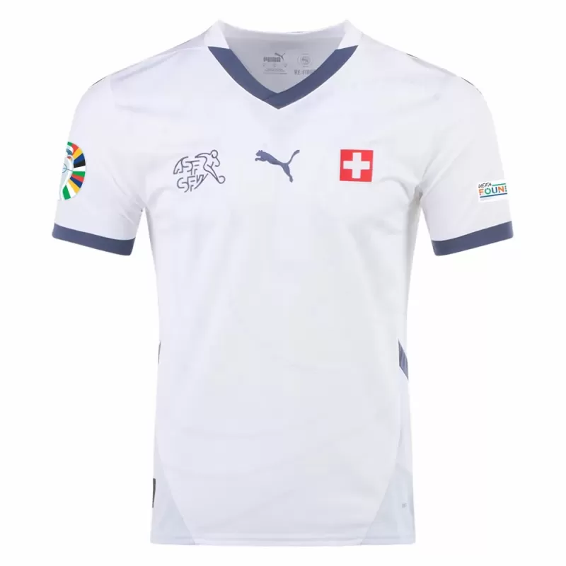 Euro 2024 Switzerland Mens Away Soccer Jersey National Kit Euro 2024 Switzerland Mens Away Soccer Jersey National Kit