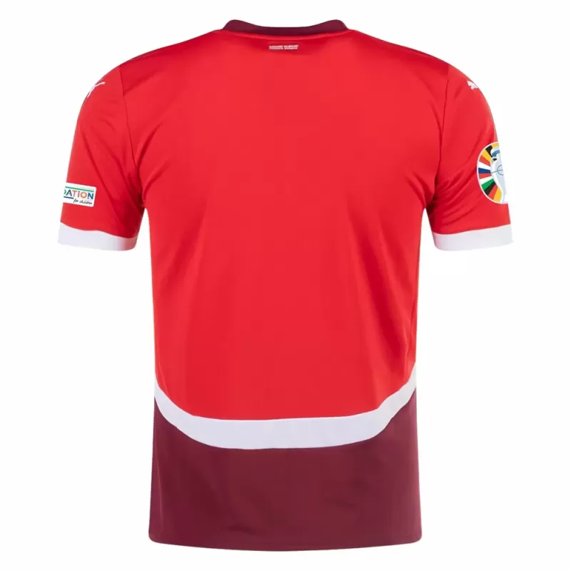 Euro 2024 Switzerland Mens Home Soccer Jersey National Kit