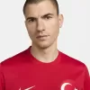 Euro 2024 Turkey Mens Away Soccer Jersey Al Sancak Red