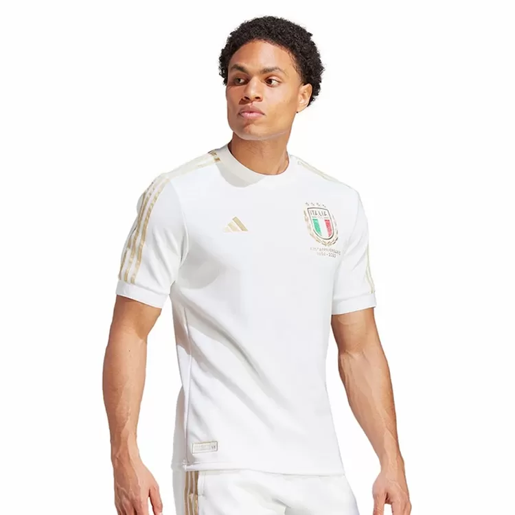 FIGC 125 Italy Mens Anniversary Soccer Jersey Limited Edition FIGC 125 Italy Mens Anniversary Soccer Jersey Limited Edition